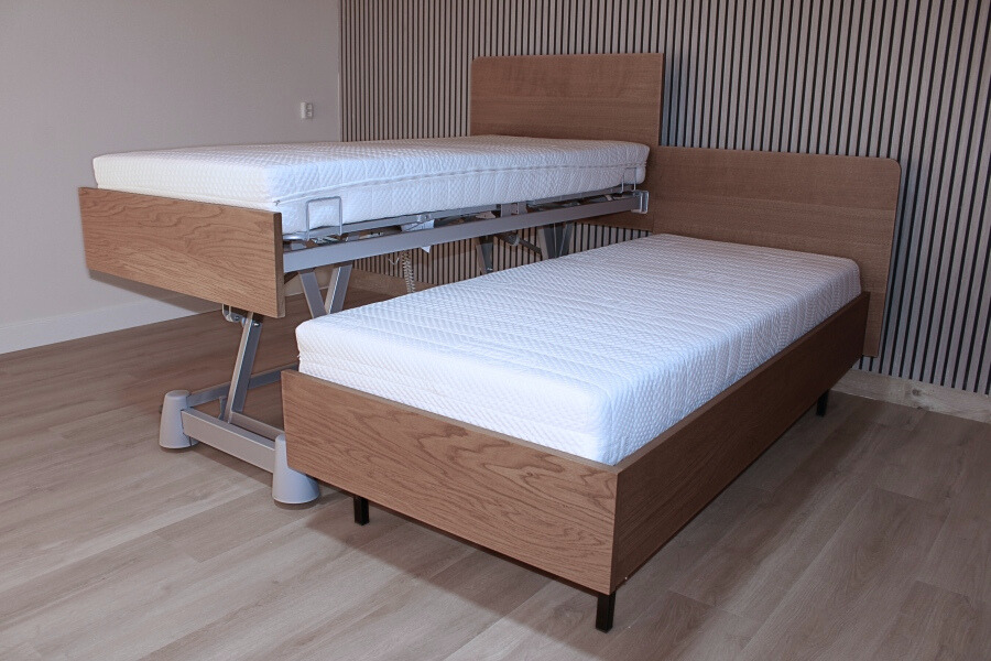 Twee- persoons Wissner Bosserhoff hooglaag bedden